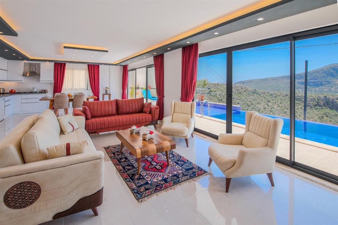 Likya Villa Kalkan Kültér fotó